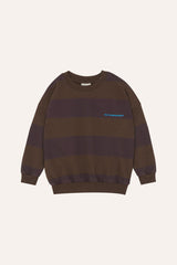 THE CAMPAMENTO BROWN STRIPE SWEATSHIRT