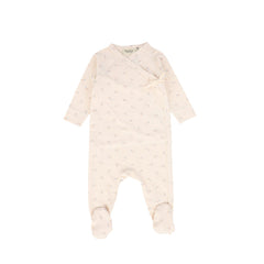 MARMAR COPENHAGEN PALE PINK FLORAL WRAP FOOTIE