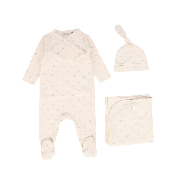 MARMAR COPENHAGEN PALE PINK FLORAL SET