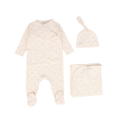 MARMAR COPENHAGEN PALE PINK FLORAL SET