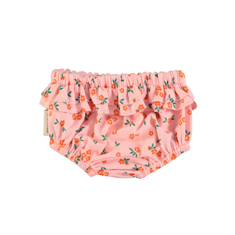 Piupiuchick Pink Flowers Bloomer Set