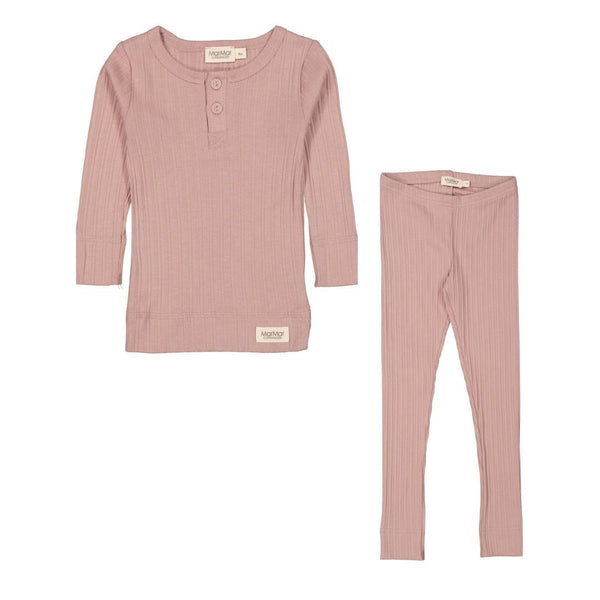 Marmar Light Plum Henley Set