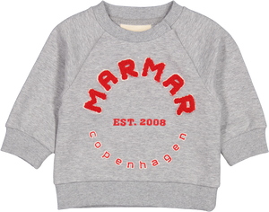 MARMAR RED LOGO THEOS BABY SWEAT SET