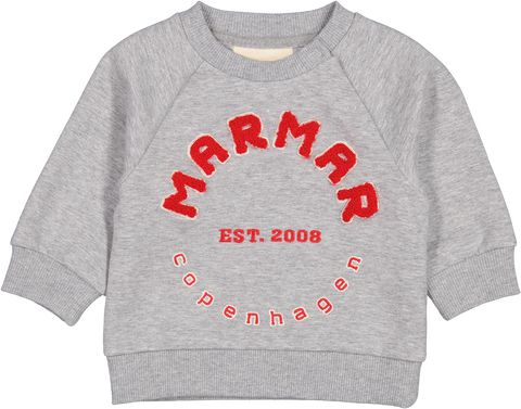 MARMAR RED LOGO THEOS BABY SWEAT SET