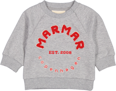 MARMAR RED LOGO THEOS BABY SWEAT SET