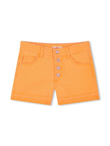 Billieblush Orange Colored Denim Shorts