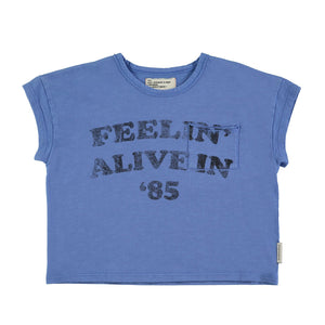 Piupiuchick "Feelin Alive" Blue T-Shirt