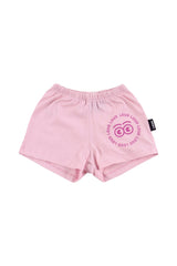 Loud Apparel Soft Pink Friends Short Set