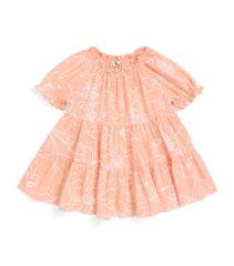 Il Gufo Apricot Dress