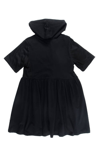 Loud Black Spiaggia Hoodie Dress