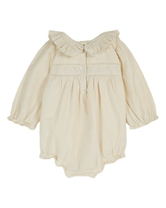 EMILE & IDA CREAM ROMPER