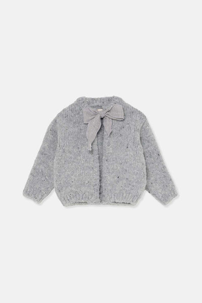 MY LITTLE COZMO ANDREA GREY CARDIGAN