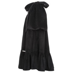 Jessie And James Black Cord Catch Me Bow Dress