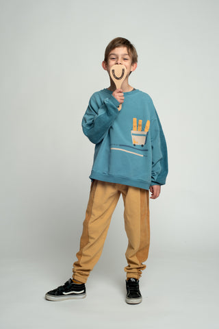 BABYCLIC FRIENDFRIES SWEATSHIRT SET