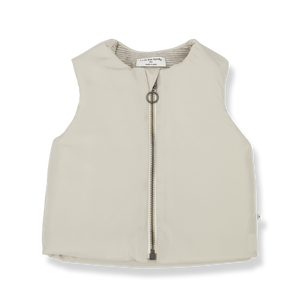 1 + IN THE FAMILY GAEL OATMEAL PADDED VEST