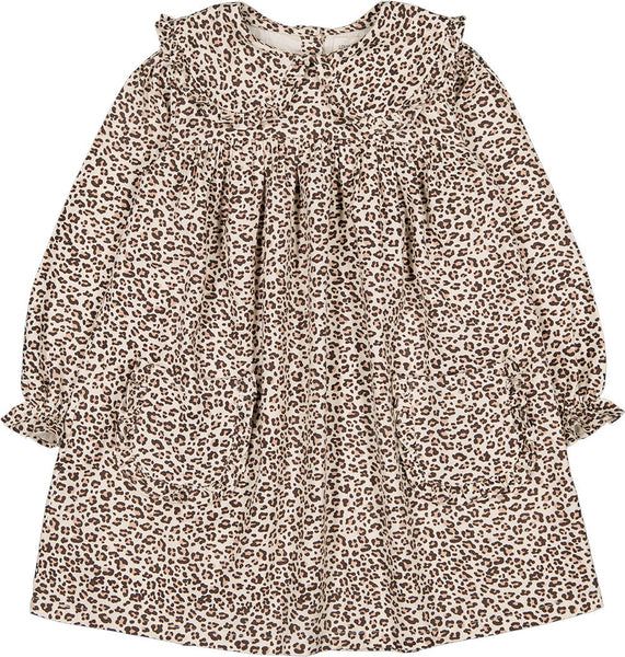 LOUIS LOUISE URSULA BRUSHED LEOPARD DRESS