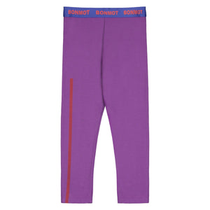 BONMOT MAGENTA SIDE STRIPE LEGGING