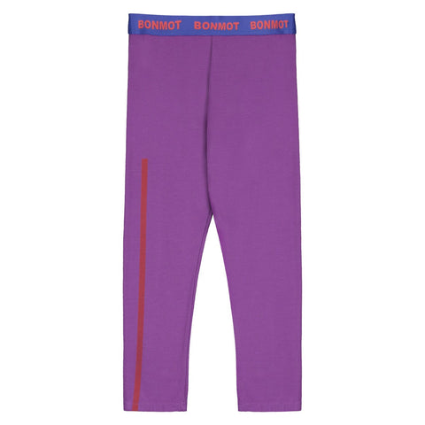 BONMOT MAGENTA SIDE STRIPE LEGGING