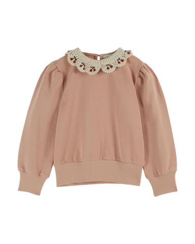 Emile & Ida Blush Collar Sweatshirt