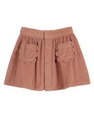 Emile & Ida Poudre Jupe Poches Skirt