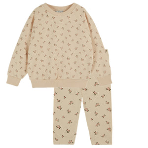 EMILE & IDA PETITE ROSE SWEATSHIRT SET