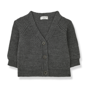 1 + IN THE FAMILY MARC  ANTHRACITE CARDIGAN