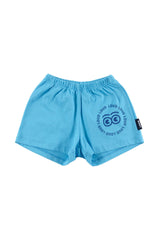 Loud Apparel Cyan blue shorts set