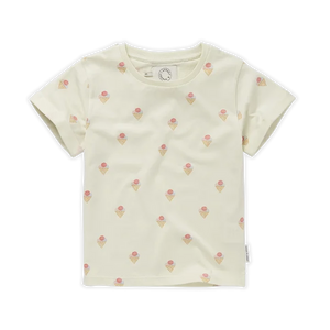 SPROET & SPROUT PEAR ALLOVER PRINT ICE CREAM T-SHIRT
