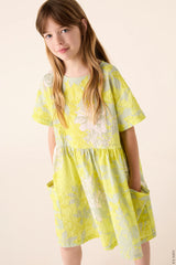 Il Gufo Citron Dress