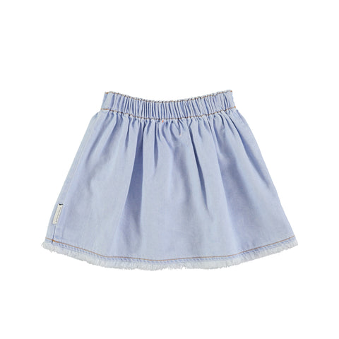 Piupiuchick Denim Knee Length Skirt