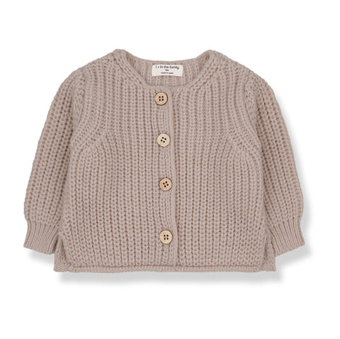 1 + IN THE FAMILY NUDE DELPHINE KNIT SWEATER