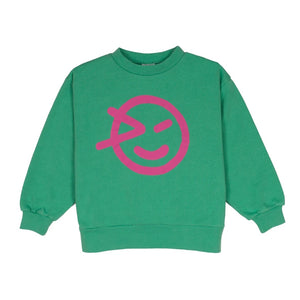 WYNKEN PUNCH GREEN SWEATSHIRT