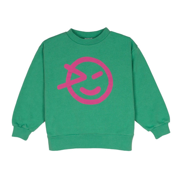 WYNKEN PUNCH GREEN SWEATSHIRT