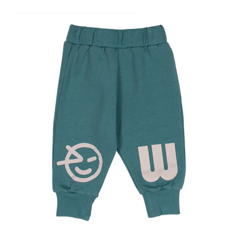 WYNKEN SOFT GREEN MINI SWEAT SET