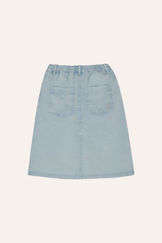 Campamento Light Blue Denim Skirt