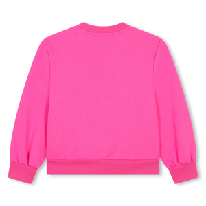 BILLIEBLUSH PINK "LOVE GRAPHIC" SWEATSHIRT