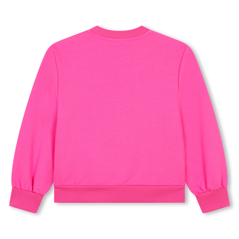 BILLIEBLUSH PINK "LOVE GRAPHIC" SWEATSHIRT