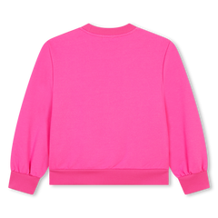 BILLIEBLUSH PINK "LOVE GRAPHIC" SWEATSHIRT