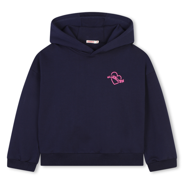 BILLIEBLUSH BACK LOGO HOODED SWEATSHIRT