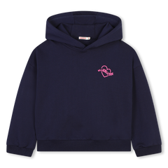 BILLIEBLUSH BACK LOGO HOODED SWEATSHIRT