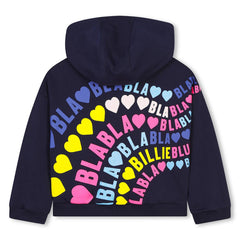 BILLIEBLUSH BACK LOGO HOODED SWEATSHIRT