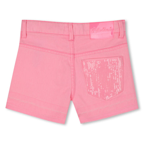 Billieblush Pink Colored Denim Shorts