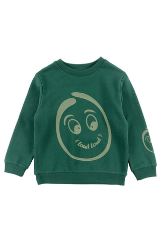 Loud Dark Green Wander Sweater