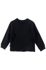 LOUD BLACK/WHITE FEEL BOTTOM POCKET SWEATER