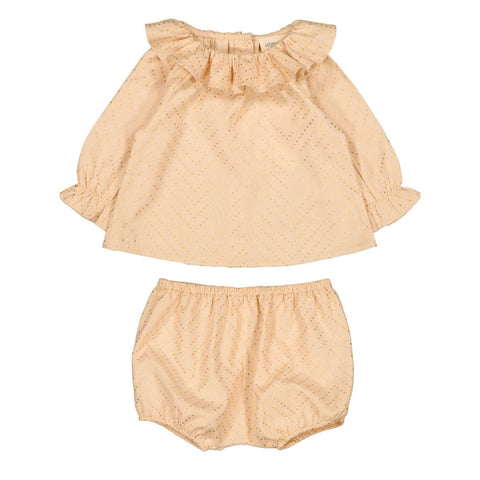 Louis Louise Sand Gold Dots Lilie Set