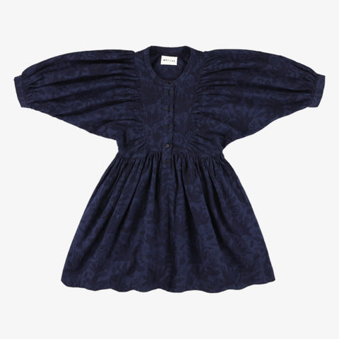 MORLEY VIVID LONG PARADISE NAVY DRESS