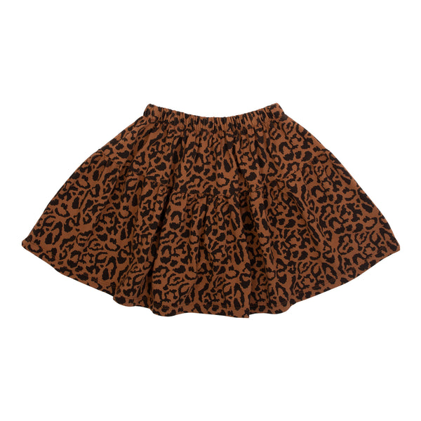 WYNKEN BURN ANIMAL PRINT STELLE ANIMAL SKIRT