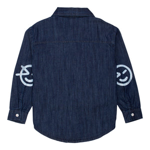WYNKEN MID BLUE DENIM RIGA SHIRT