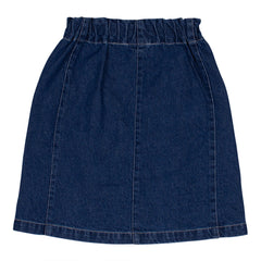 WYNKEN INDIGO MID WASH AMORE DENIM SKIRT