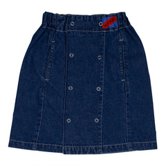 WYNKEN INDIGO MID WASH AMORE DENIM SKIRT